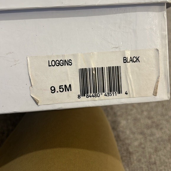 Jeffrey Campbell black leather boots size 9.5 - Picture 3 of 3